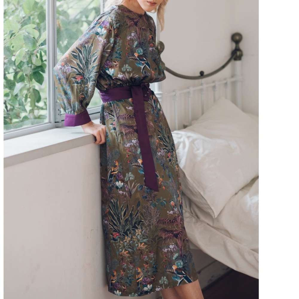 NOW brand rare Boho Floral shift dress